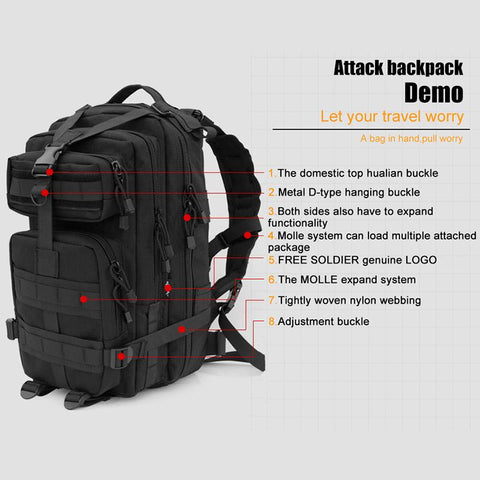 Tactical Men's Backpack